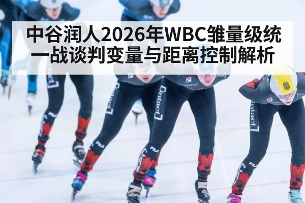 中谷润人2026年WBC雏量级统一战谈判变量与距离控制解析 | 9game app